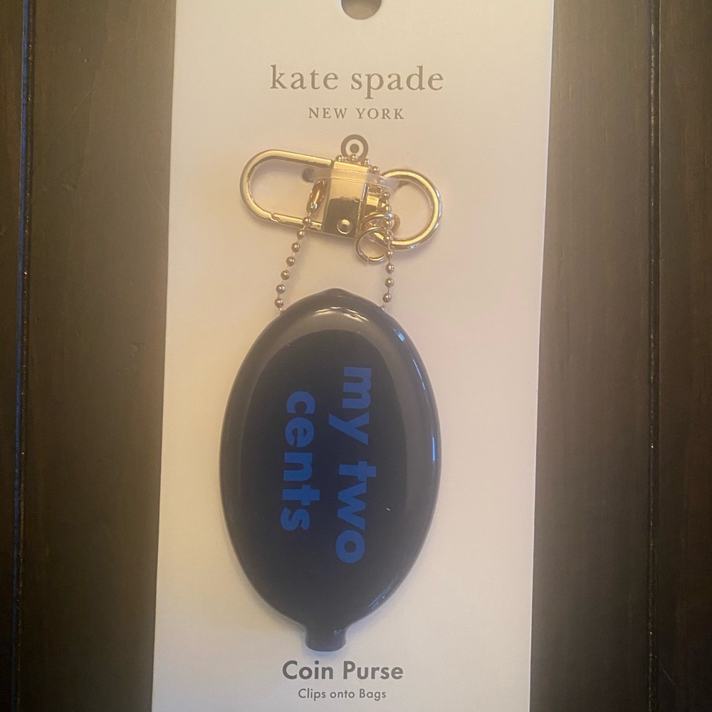 Kate spare x target coin purse bag charm